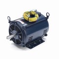 Marathon Drop Dryer Motor, 7.50 HP, 3 Ph, 60 Hz, 230/460 V, 3600 RPM, 184TZ Frame, DPAO B131850